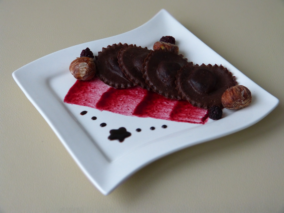 čokoladni ravioli s kestenima | Author: Kristina Grofelnik